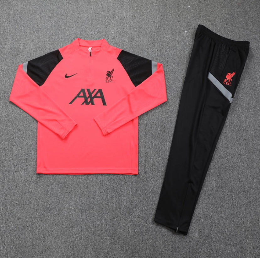 Liverpool 1/4 Zip Tracksuit - Magenta