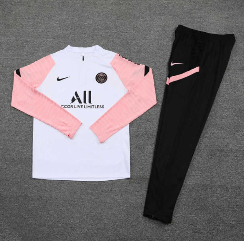 Pink / White - Paris Tracksuit